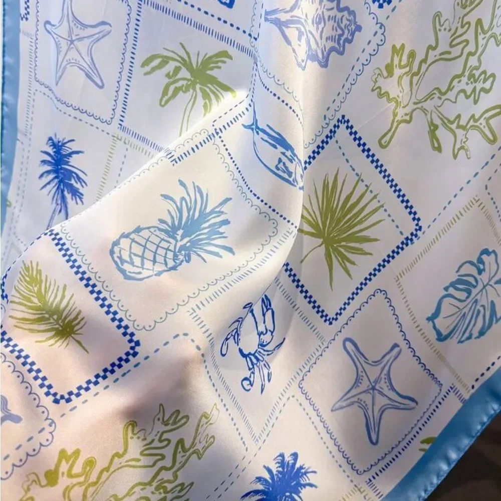Coastal scarf in A1579